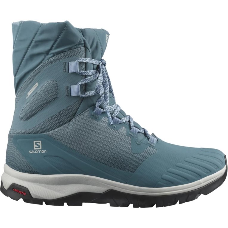 Turquoise Salomon Vaya Powder Ts Cswp Women\'s Winter Boots | IE IY1574